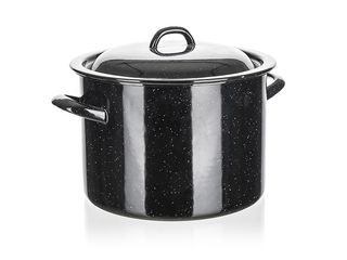Hrnec smaltovaný s poklicí 22 cm 5,5 l