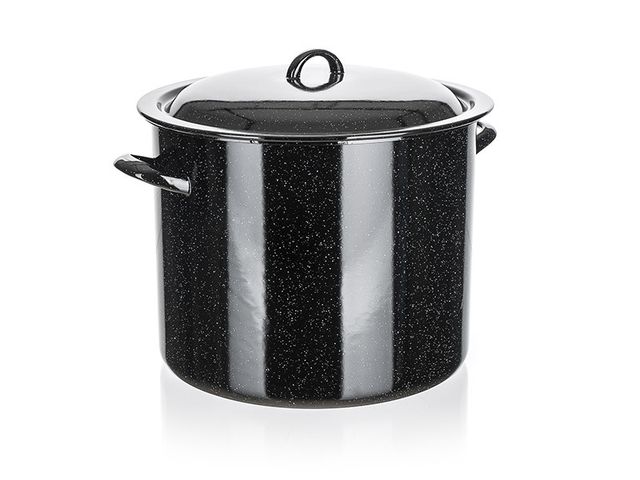 Obrázek produktu Hrnec smaltovaný s poklicí 28 cm 14 l