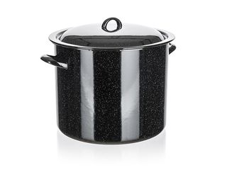 Hrnec smaltovaný s poklicí 30 cm 17 l