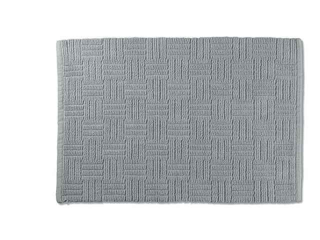 Obrázek produktu Předložka koupelnová Leana 65x55, bavlna, šedá