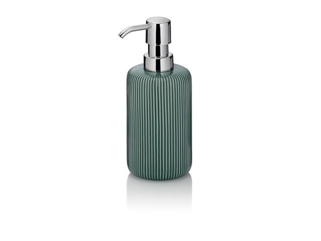 Obrázek produktu Dávkovač mýdla Ava 350 ml, zelený, keramika