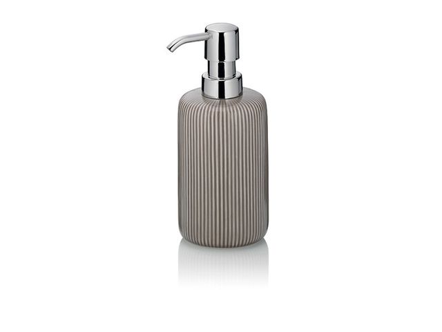 Obrázek produktu Dávkovač mýdla Ava 350 ml, šedý, keramika