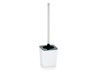 WC sada Nuria, bílá/šedá, PS-plast