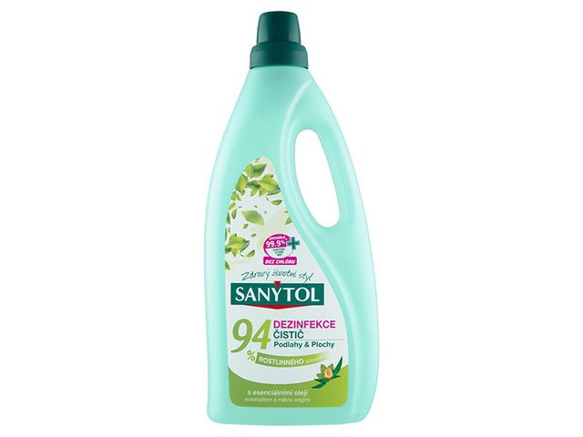 Obrázek produktu Sanytol dezinfekční čistič na podlahy a plochy, 94% rost.původu 1 l