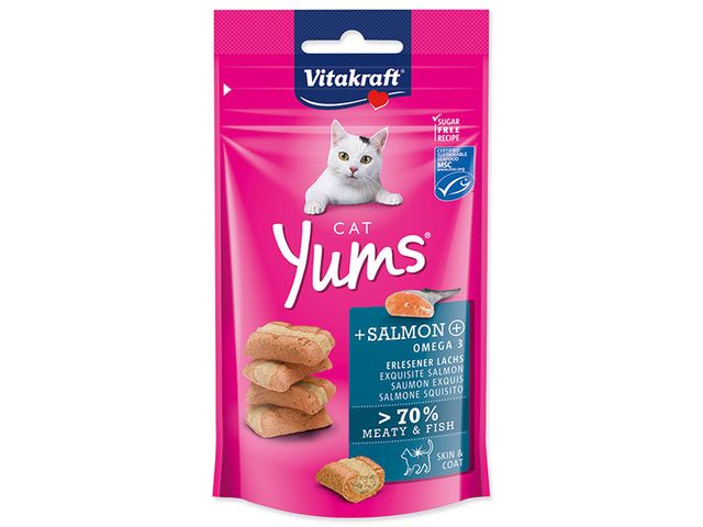 Obrázek produktu Krmivo pro kočky Cat Yums losos 40g