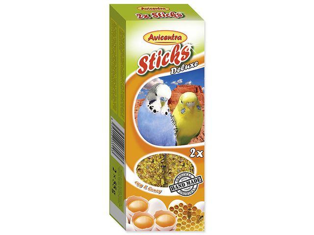 Obrázek produktu Tyčinky pro andulky vejce + med 2ks