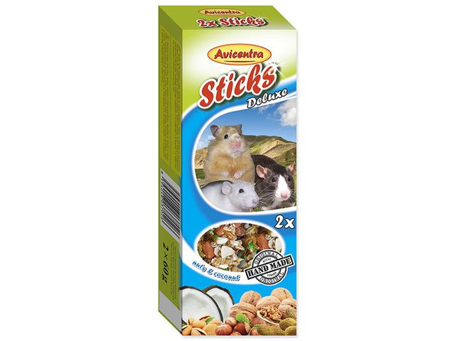 Obrázek produktu Tyčinka malý hlodavec ořechová 2ks
