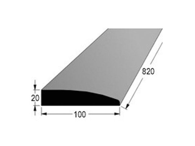Obrázek produktu Práh designový buk, 2x10x81cm