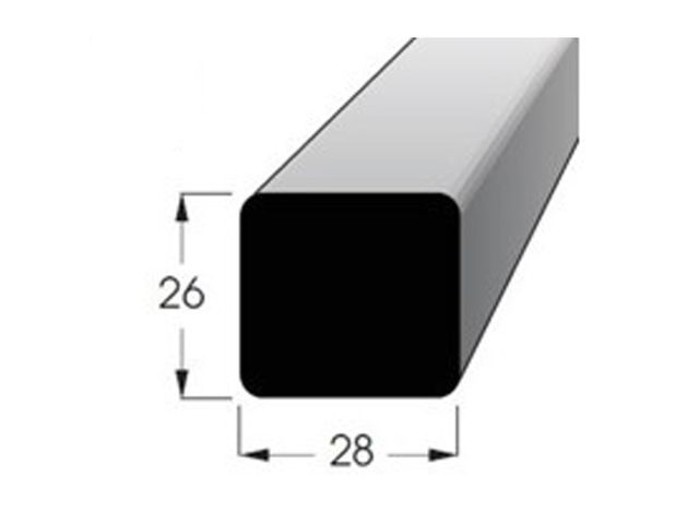 Obrázek produktu Hranol s radiusem 28x26 mm nastavovaný smrk, délka 200 cm