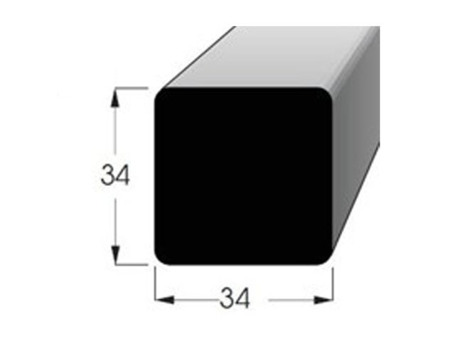 Obrázek produktu Hranol s radiusem 34x34 mm nastavovaný smrk, délka 200 cm