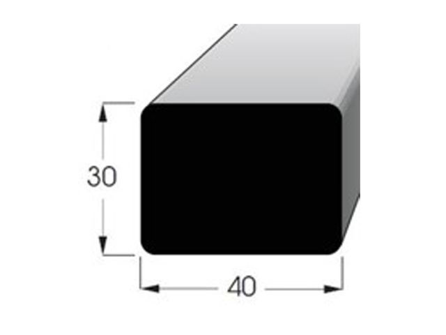 Obrázek produktu Hranol s radiusem 40x30 mm nastavovaný smrk, délka 200 cm