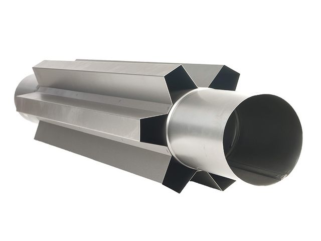 Obrázek produktu Výměník teplovzdušný pro Ø100mm, délka 100cm, tenkostěnný 0,4mm