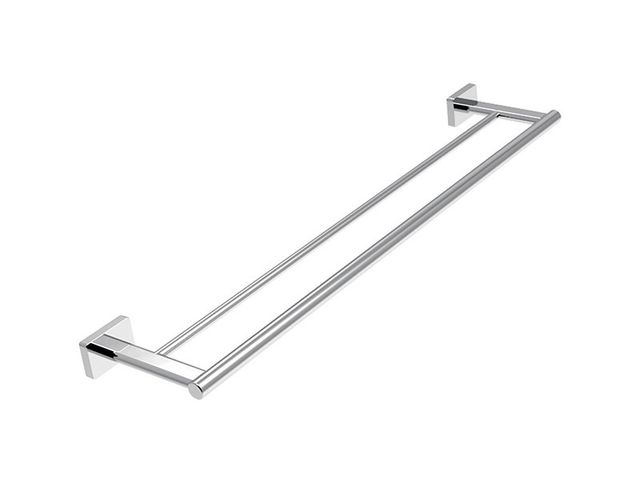 Obrázek produktu Držák ručníků Greta 600 mm, dvojitý, chrom