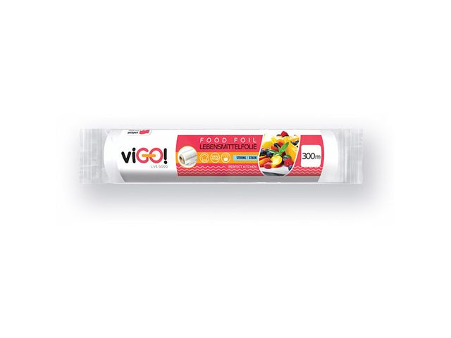 Obrázek produktu Fólie potravinová HORECA viGO! 300 m x 29 cm, 9 mc role