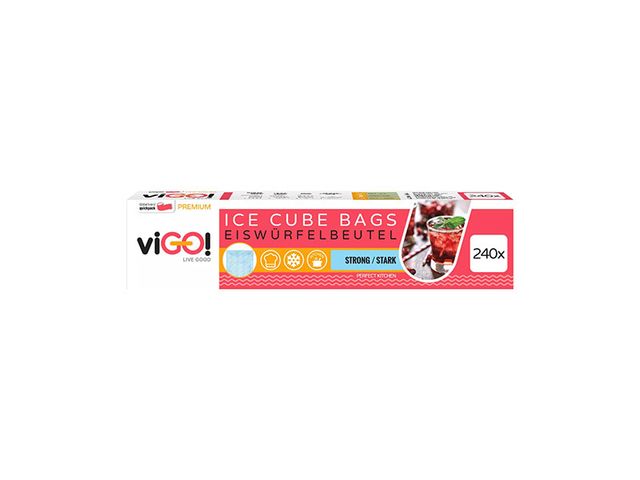 Obrázek produktu Sáček na ledové kostky viGO! box 240 ks