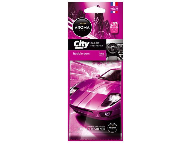 Obrázek produktu Osvěžovač AROMA CAR CITY BUBBLE GUM