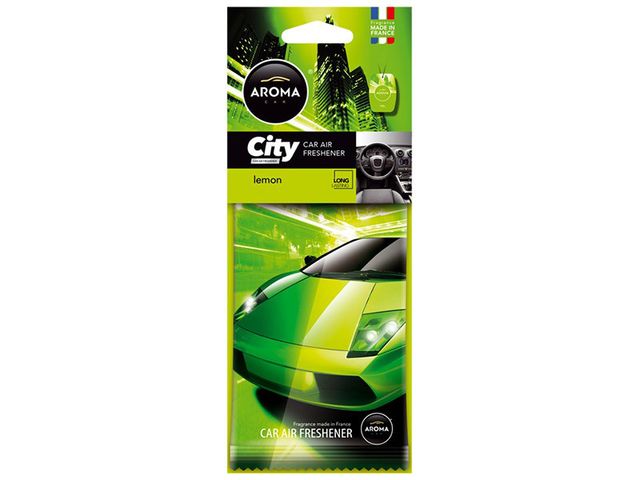 Obrázek produktu Osvěžovač AROMA CAR CITY LEMON