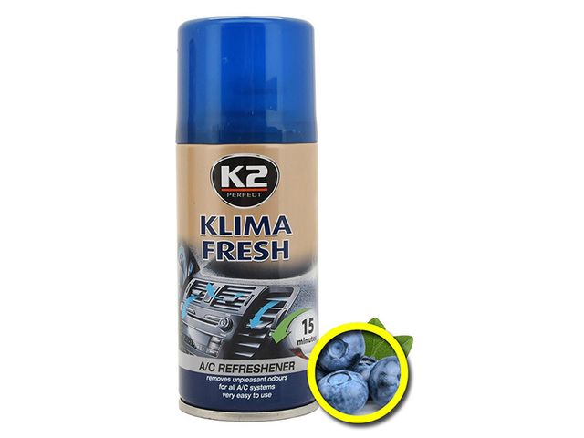 Obrázek produktu Osvěžovač KLIMA FRESH 150 ml BLUEBERRY K2