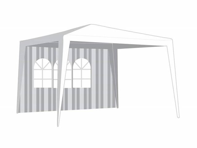 Obrázek produktu Bočnice stanu s oknem - pruhy