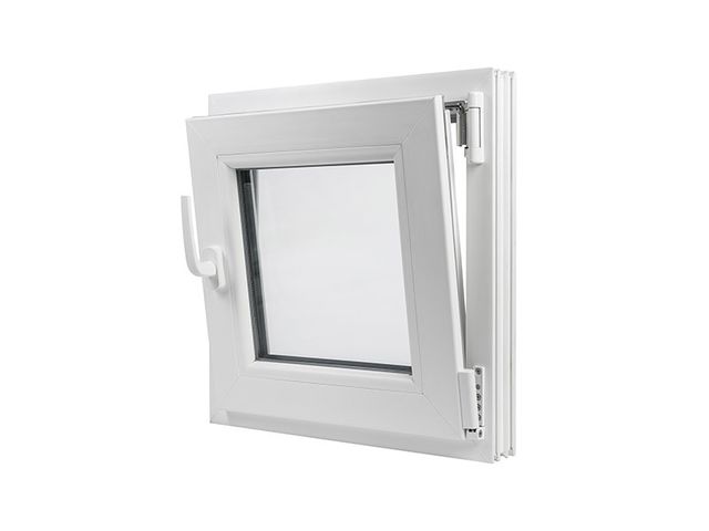 Obrázek produktu Okno plastové BRAVO bílé, OS1 50x50 P, 2sklo, 4kom/60mm (vč. kliky)