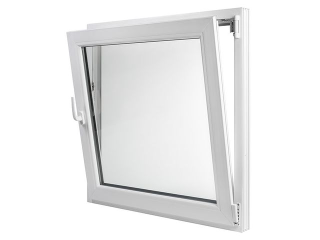Obrázek produktu Okno plastové BRAVO bílé, OS1 90x90 P, 2sklo, 4kom/60mm (vč. kliky)