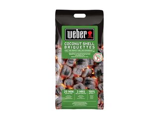 Brikety Weber z kokosových skořápek 4 kg