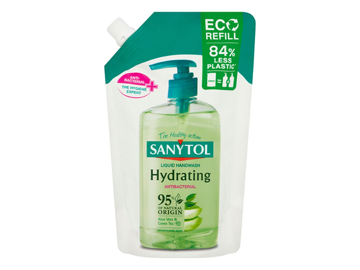 Sanytol tekuté mýdlo hydratující, náhradní náplň 500ml