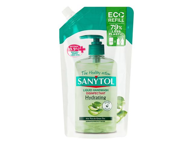 Obrázek produktu Sanytol tekuté mýdlo dezinfekční hydratující - náhradní náplň 500 ml