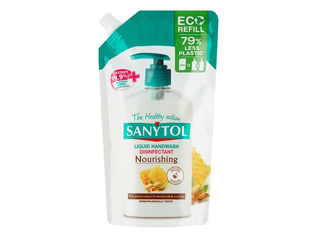 Obrázek produktu Sanytol tekuté mýdlo dezinfekční vyživující - náhradní náplň 500 ml