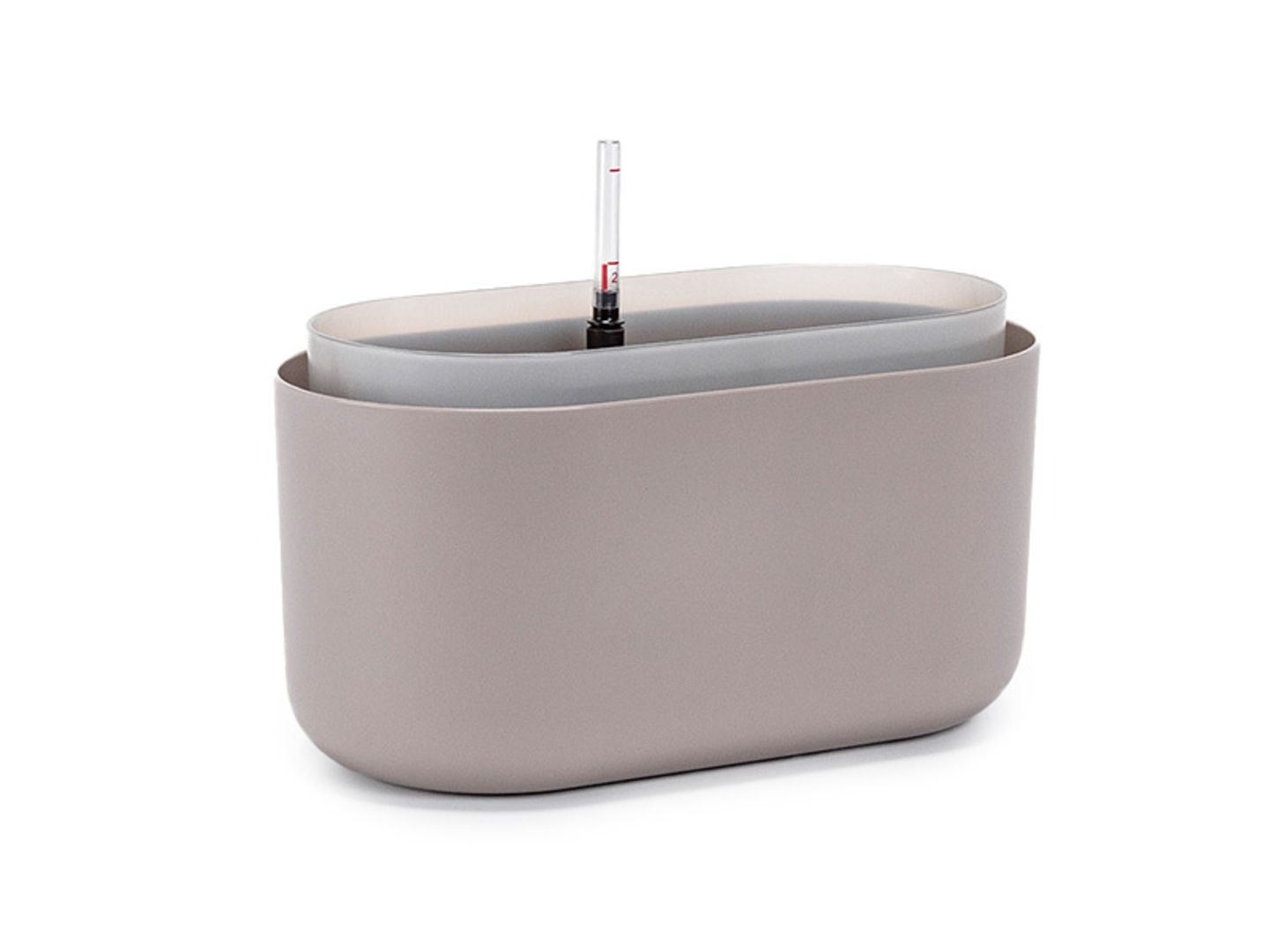 Truhlík samozavlažovací Tolita, délka 33cm, taupe
