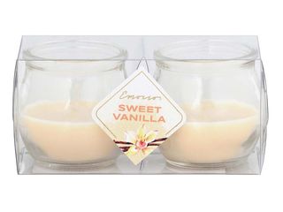 Svíčka vonná ve skle Sweet Vanilla, 2ks, Emocio