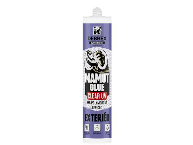 Obrázek produktu Lepidlo mamut glue Clear UV 290ml