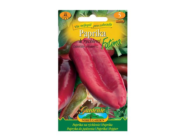 Obrázek produktu Paprika zeleninová k rychlení FATIMA, semínka