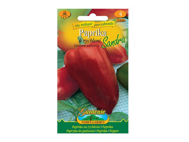 Obrázek produktu Paprika zeleninová SANDRA, semínka
