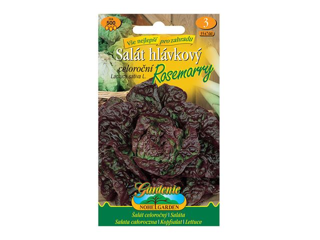 Obrázek produktu Salát hlávkový celoroční červený ROSEMARRY, semínka
