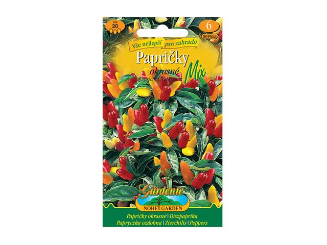 Obrázek produktu Papričky okrasné trojúhelníkové, semínka