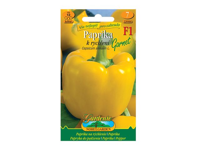 Obrázek produktu Paprika k rychlení GARNET F1, semínka