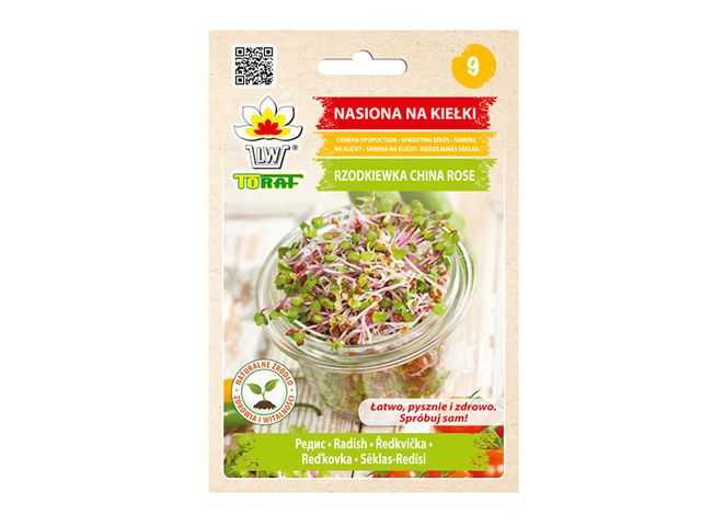 Obrázek produktu Klíčky ke klíčení, ředkvička China Rose, 30g