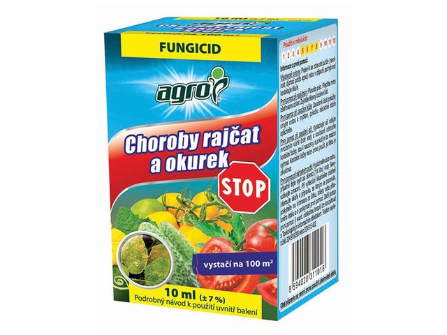 Obrázek produktu Choroby rajčat a okurek STOP 10ml, Agro
