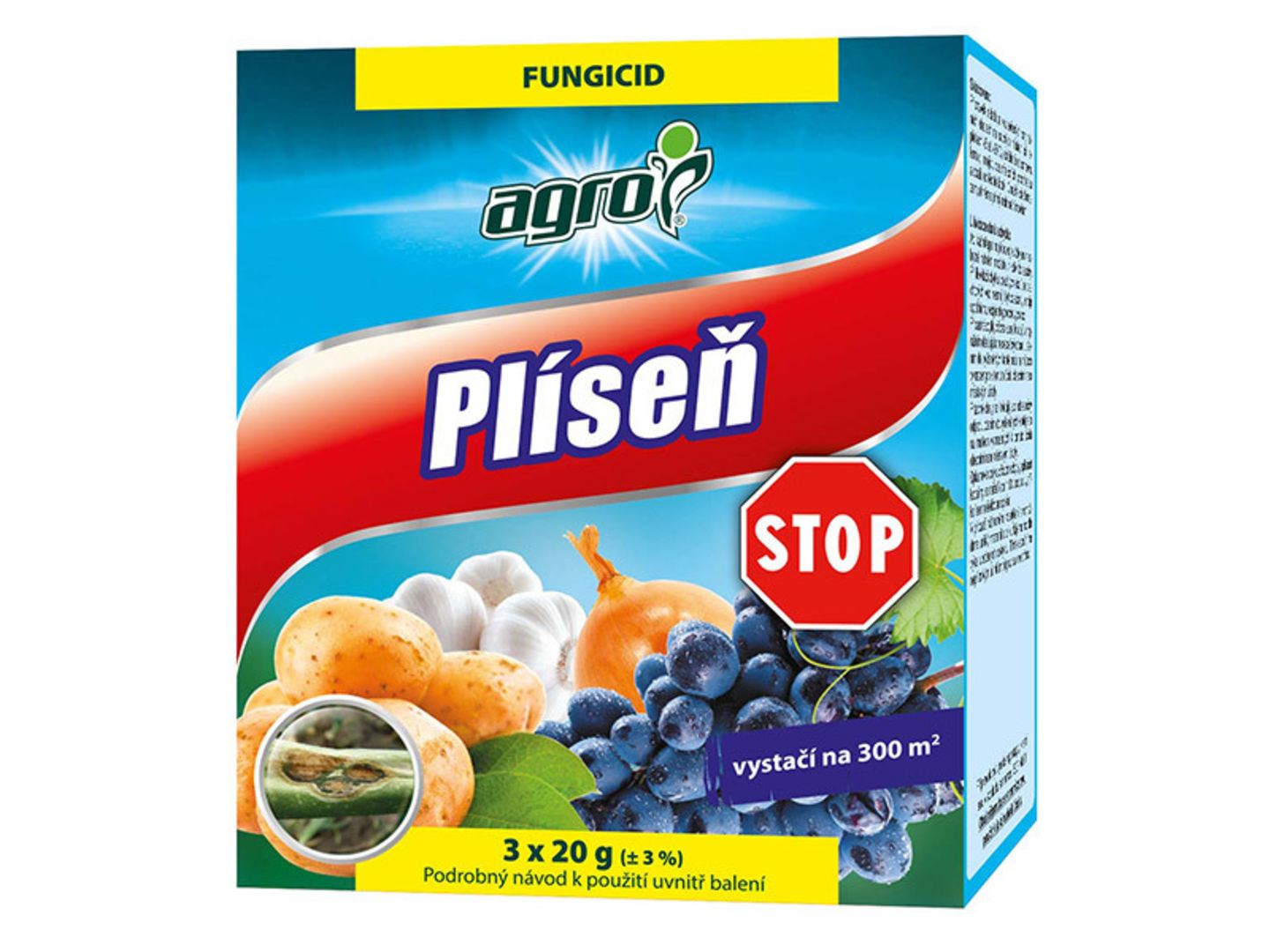 Plíseň STOP 3x20g, Agro