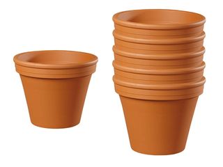 Květináč Klasik pr.7/8cm, výška 7cm, 5ks, terakota