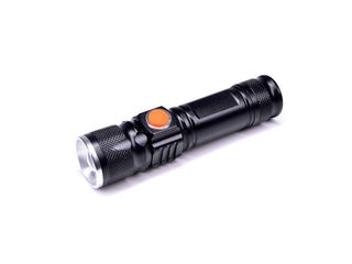 Svítilna kapesní nabíjecí, 3W, 200lm, USB, Li-ion