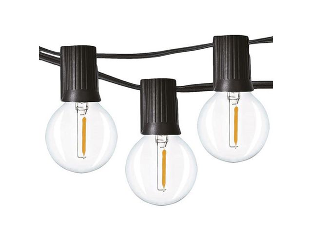 Obrázek produktu Řetěz venkovní s LED žárovkami, 25 žárovek, 15m+5m, 19W