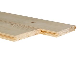Palubka podlahová technická Smrk C, 19x146x2500mm, bal. 1,825m2