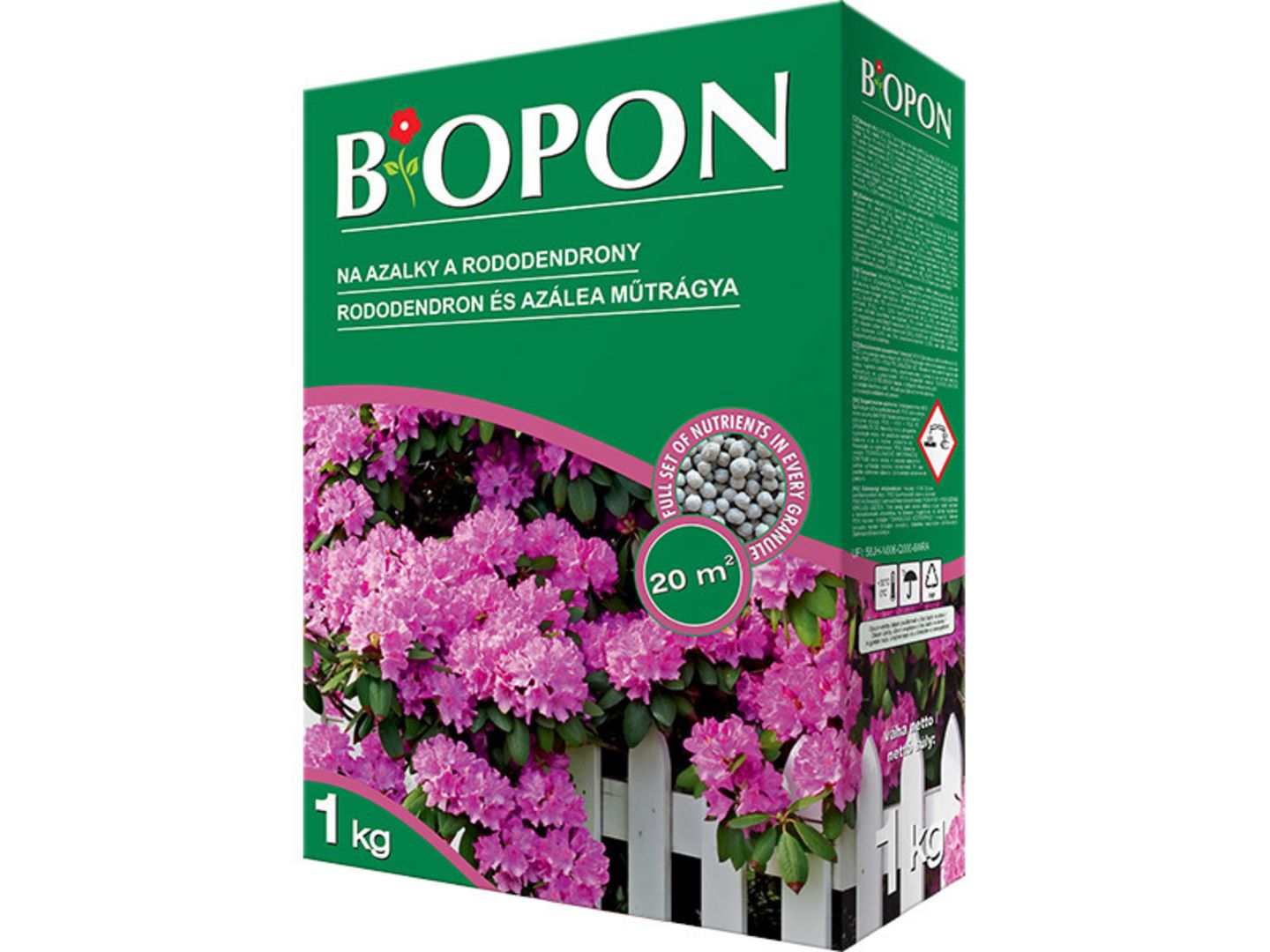 Hnojivo rododendrony, azalky 1kg, BOPON