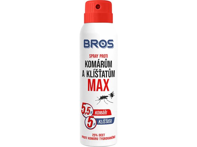 Obrázek produktu Sprej proti komárům a klíšťatům MAX 90ml, BROS