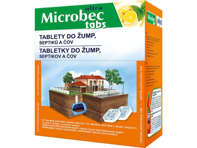 Obrázek produktu Microbec - tableta do žump, septiků a ČOV, BROS