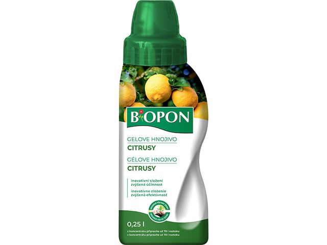 Obrázek produktu Hnojivo gelové citrusy 0,25l, BOPON