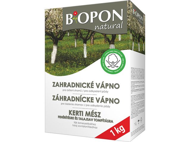 Obrázek produktu Vápno zahradnické 1kg, BOPON