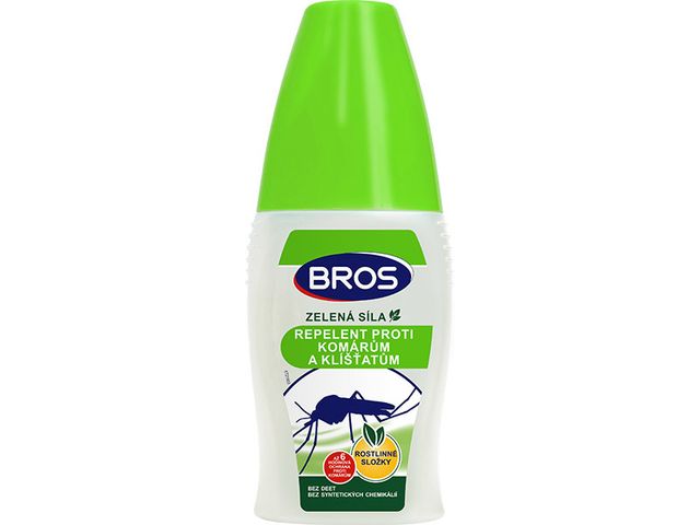 Obrázek produktu Repelent proti komárům a klíšťatům zelená síla 50ml, BROS